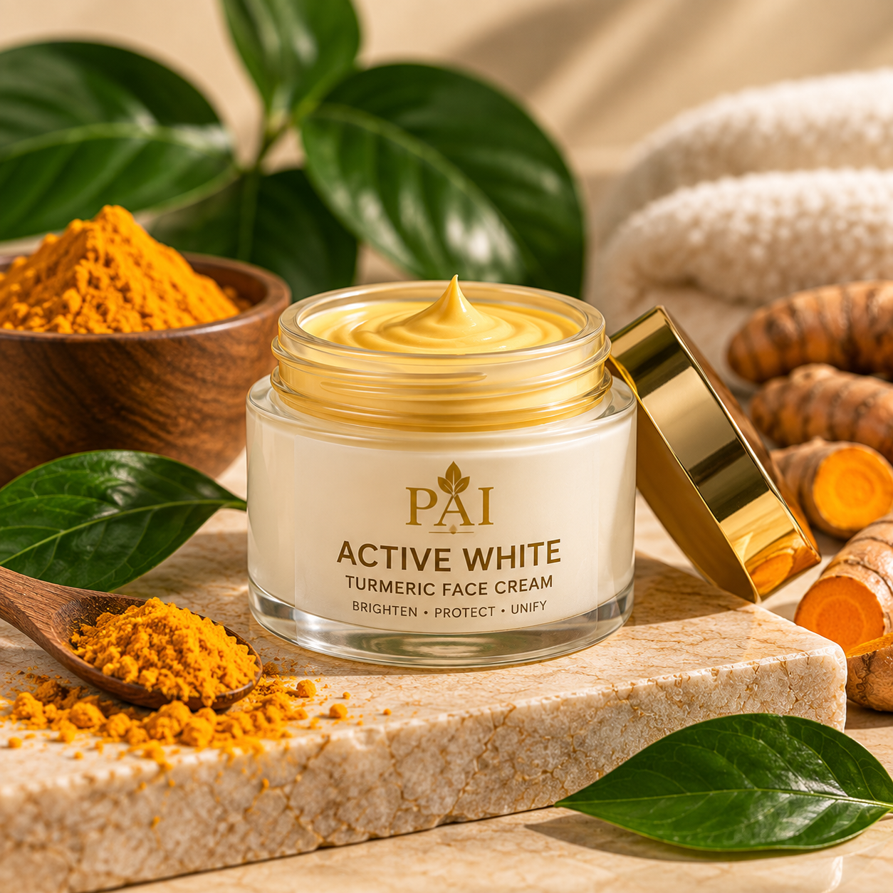 Active White Turmeric skincare collection